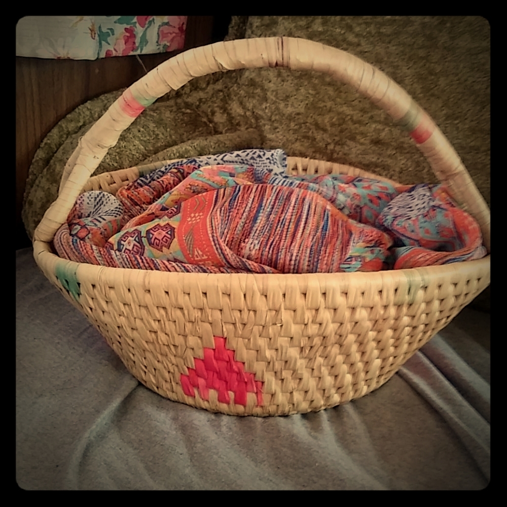 Joshua Tree woven basket